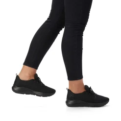 Rieker Women'S Sneaker Low Deep Black