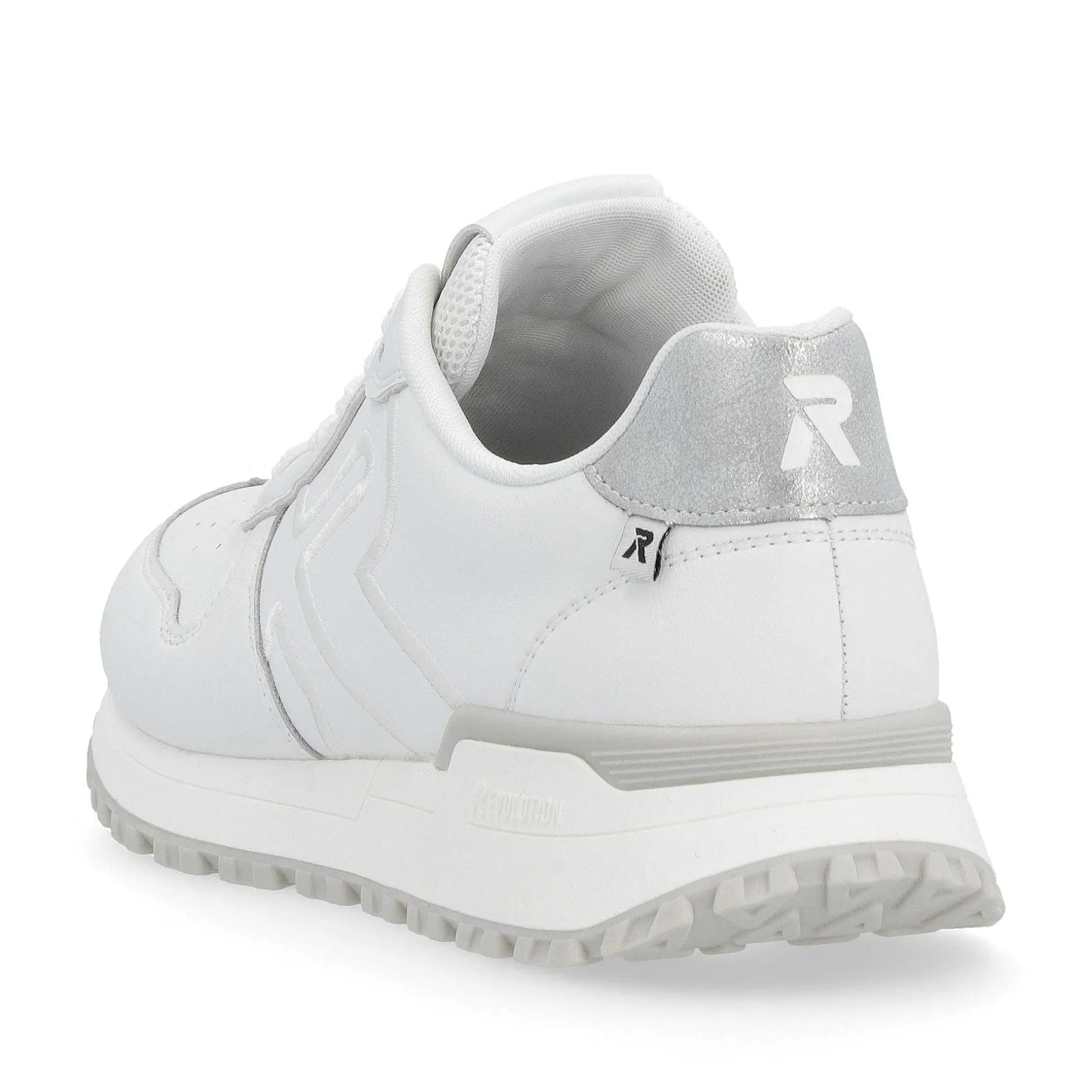 Rieker Women'S Sneaker Low Snow White