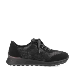 Rieker Women'S Sneaker Low Night Black