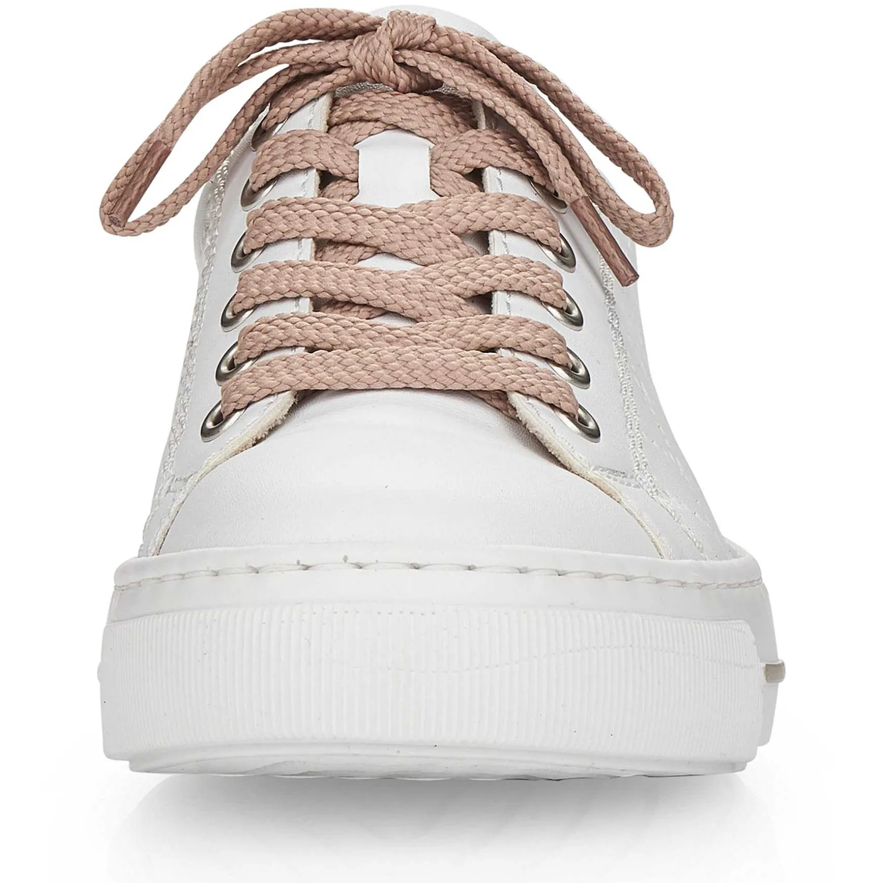 Rieker Women'S Sneaker Low Pearl White