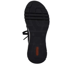 Rieker Women'S Sneaker Low Urban Black-Cream White