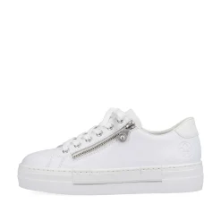 Rieker Women'S Sneaker Low Pure White