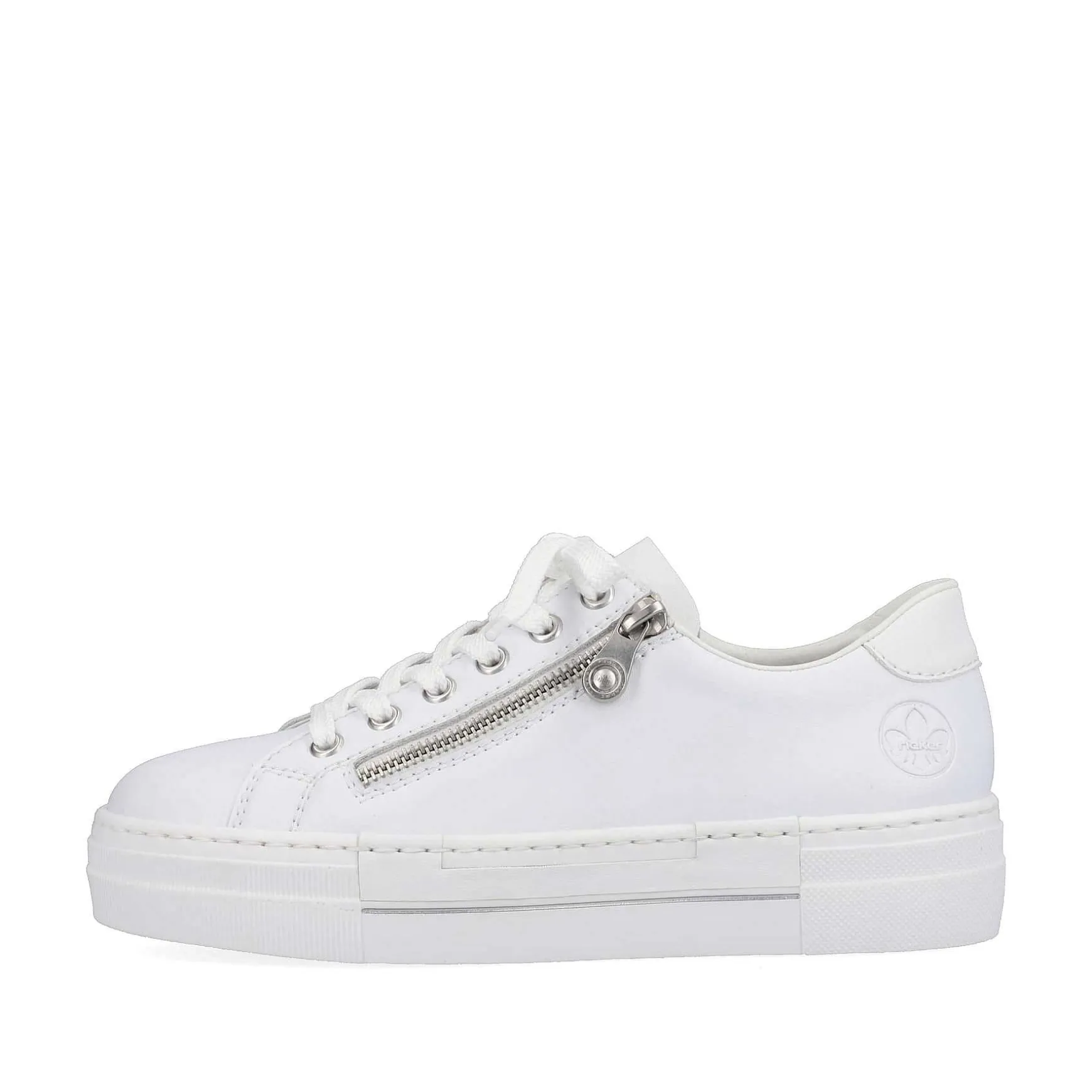Rieker Women'S Sneaker Low Pure White