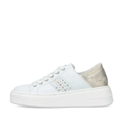 Rieker Women'S Sneaker Low Brilliant White