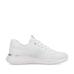 Rieker Women'S Sneaker Low Crystal White