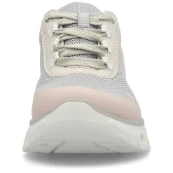 Rieker Women'S Sneaker Low Light Beige-Pastel Blue-Pink