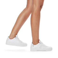 Rieker Women'S Sneaker Low Frost White
