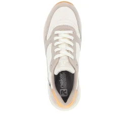Rieker Women'S Sneaker Low Clay Beige Apricot