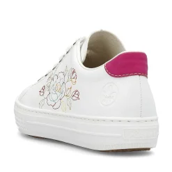 Rieker Women'S Sneaker Low Crystal White