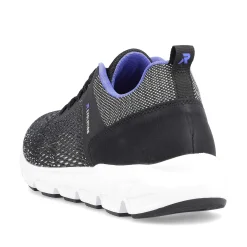 Rieker Women'S Sneaker Low Steel Black