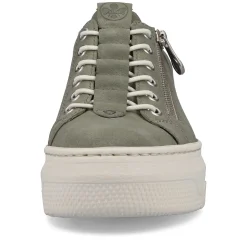 Rieker Women'S Sneaker Low Olive Green