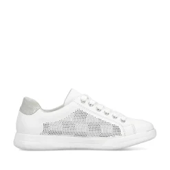 Rieker Women'S Sneaker Low Pure White