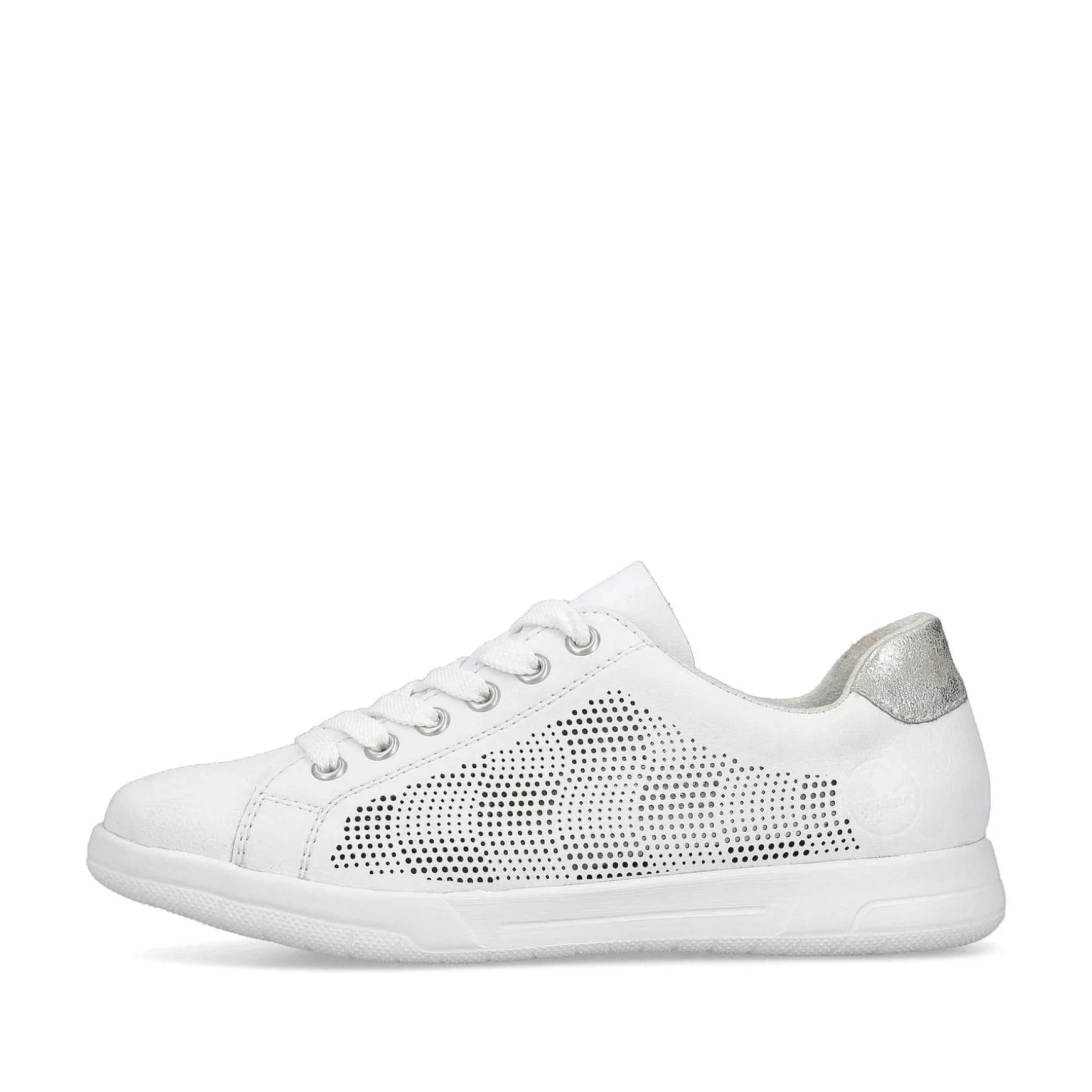 Rieker Women'S Sneaker Low Pure White