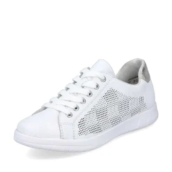 Rieker Women'S Sneaker Low Pure White