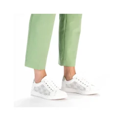 Rieker Women'S Sneaker Low Pure White
