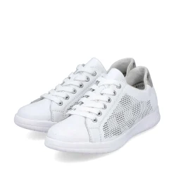 Rieker Women'S Sneaker Low Pure White