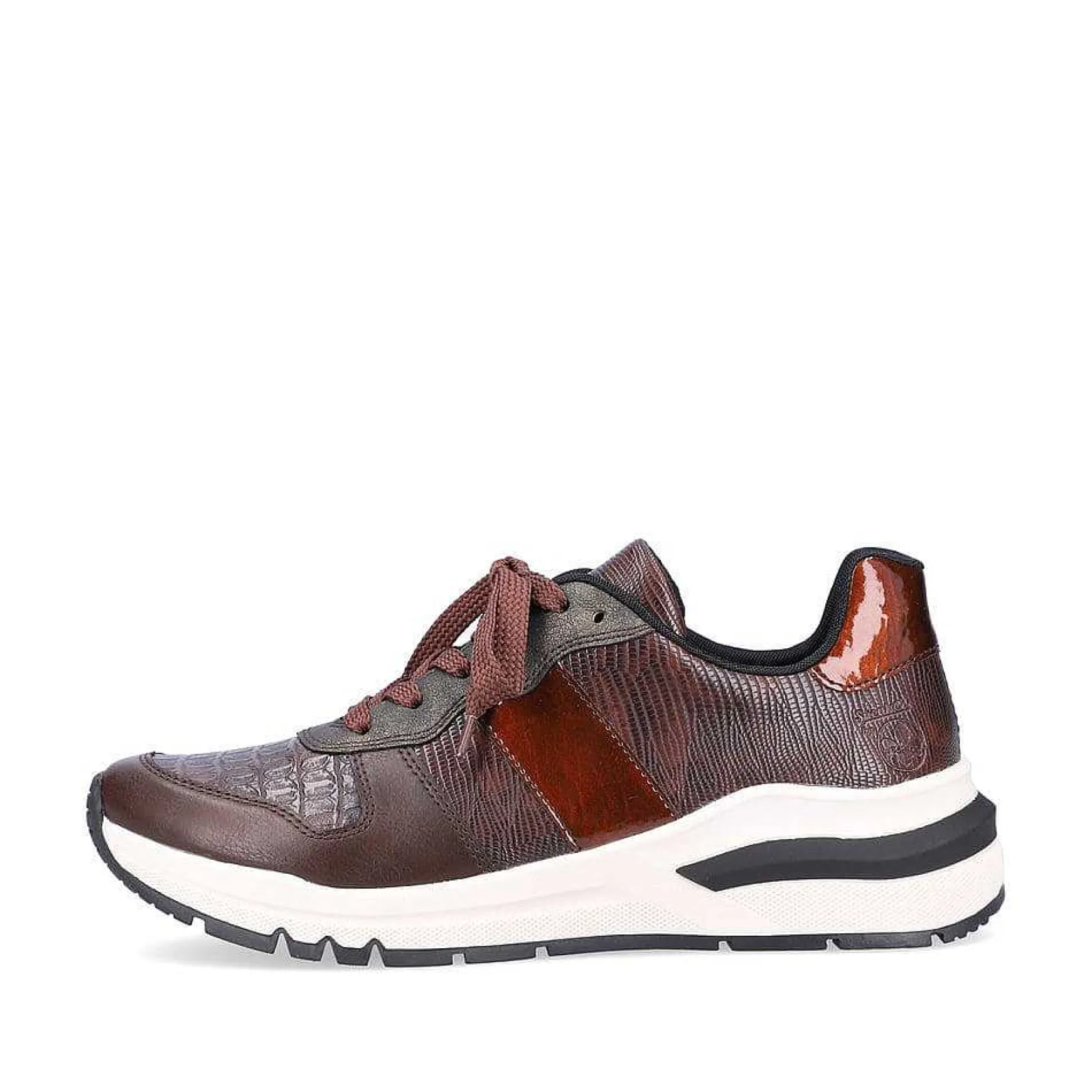 Rieker Women'S Sneaker Low Coffee Brown