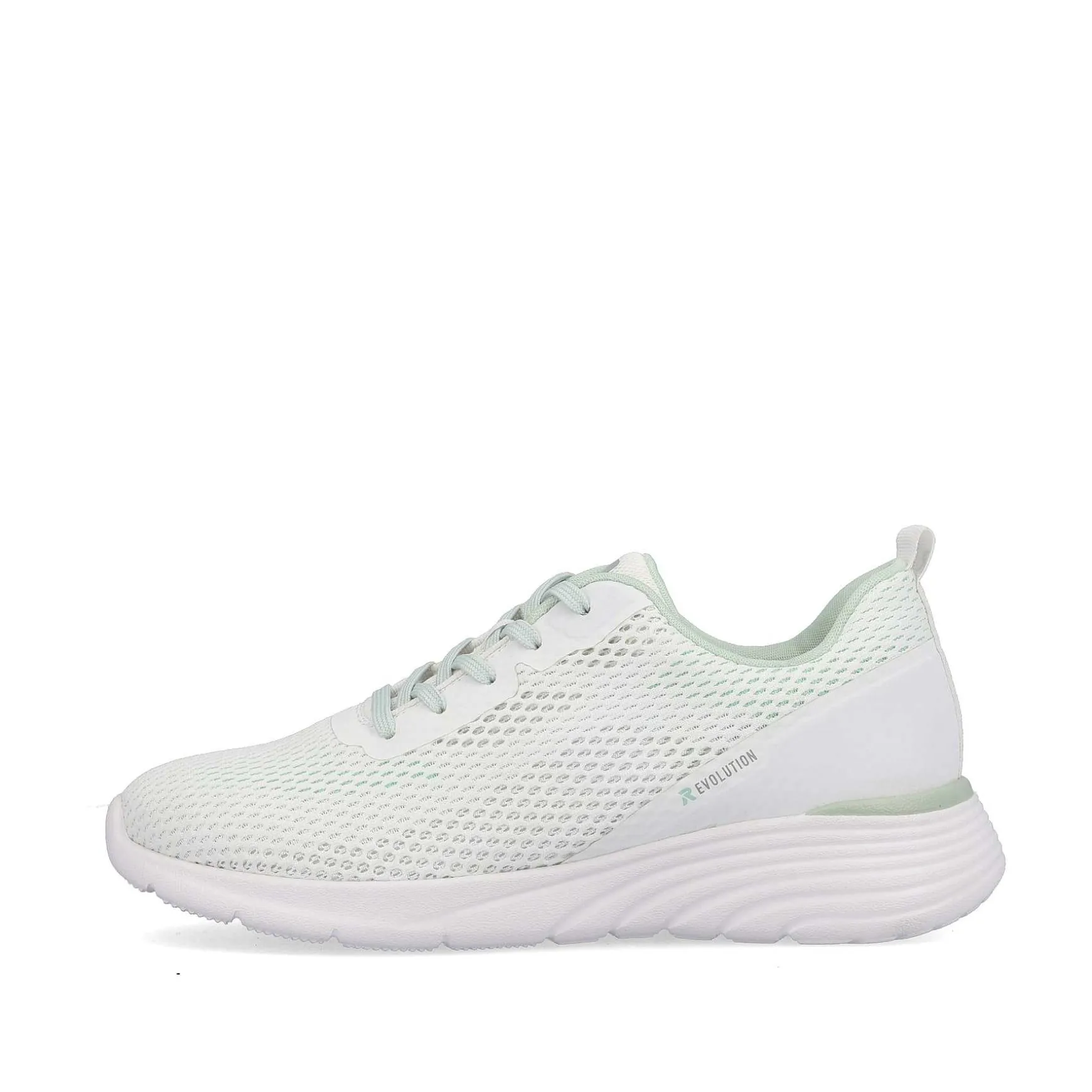 Rieker Women'S Sneaker Low Crystal White