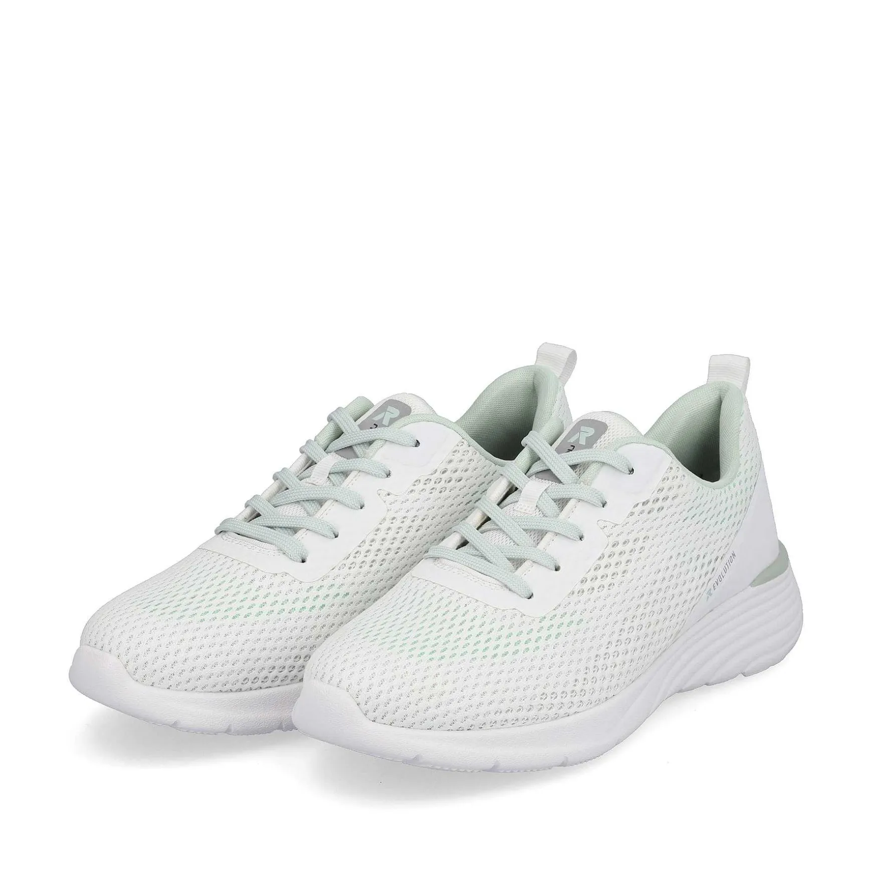 Rieker Women'S Sneaker Low Crystal White