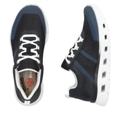 Rieker Women'S Sneaker Low Steel Blue