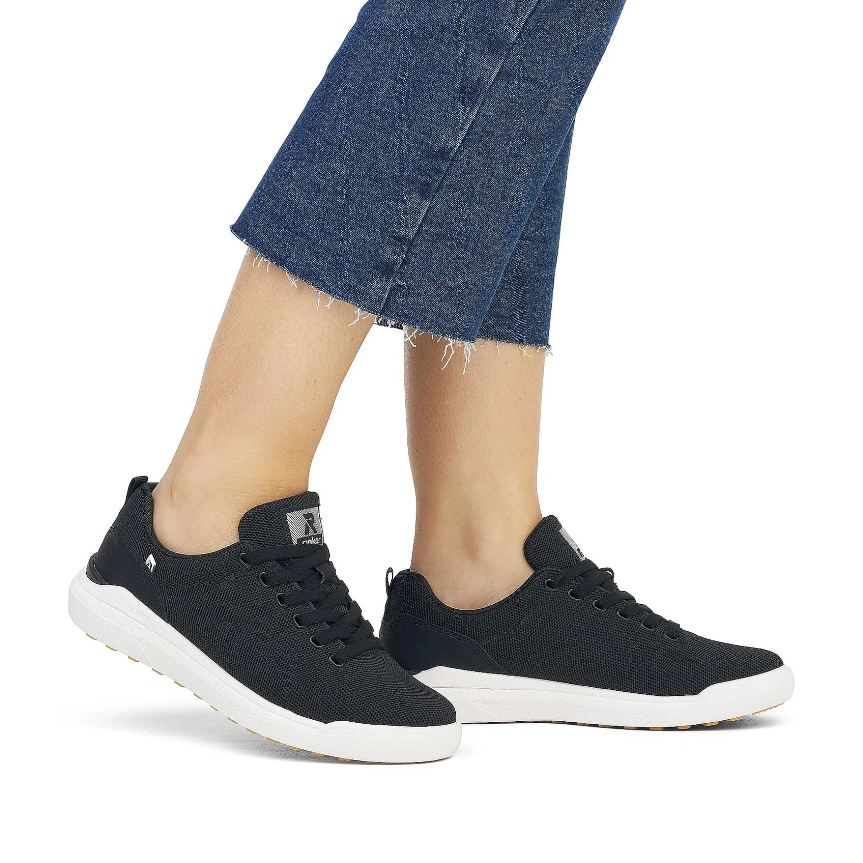 Rieker Women'S Sneaker Low Night Black
