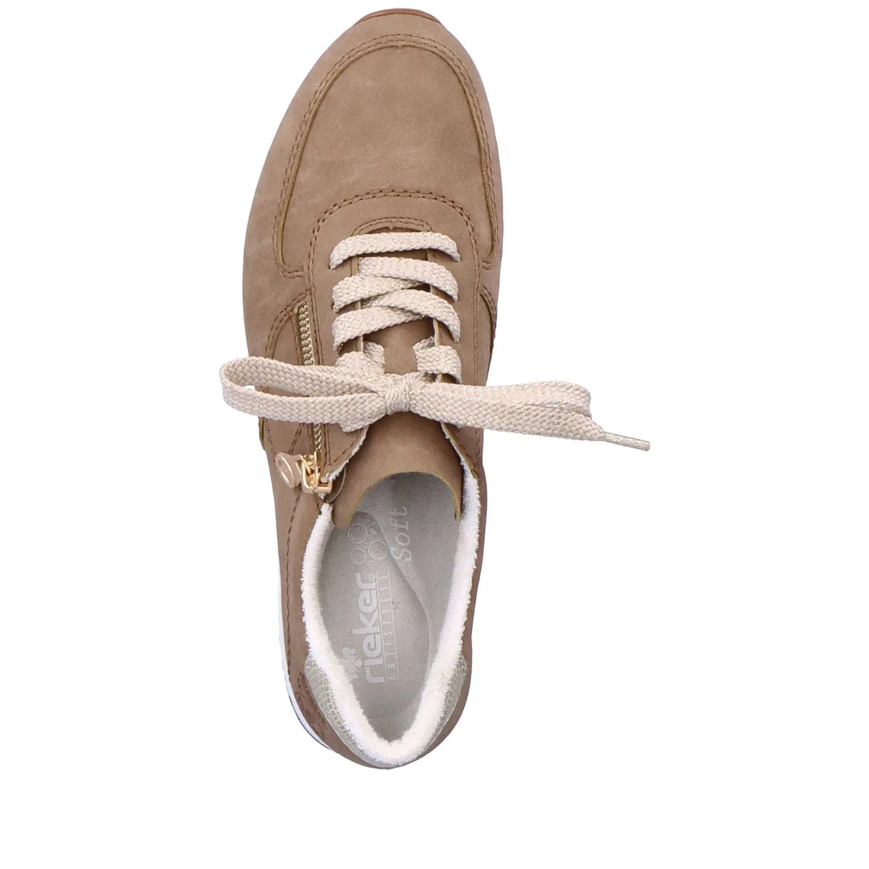 Rieker Women'S Sneaker Low Nut Brown