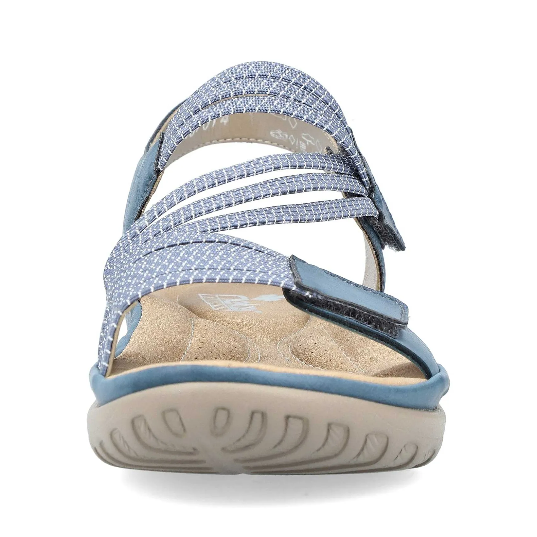 Rieker Women'S Strappy Sandals Sky Blue