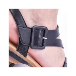 Rieker Women'S Strappy Sandals Night Black