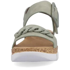 Rieker Women'S Strappy Sandals Mint Green
