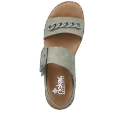 Rieker Women'S Strappy Sandals Mint Green