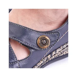 Rieker Women'S Strappy Sandals Navy Blue