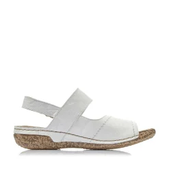 Rieker Women'S Strappy Sandals Pure White
