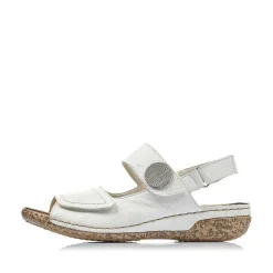 Rieker Women'S Strappy Sandals Pure White