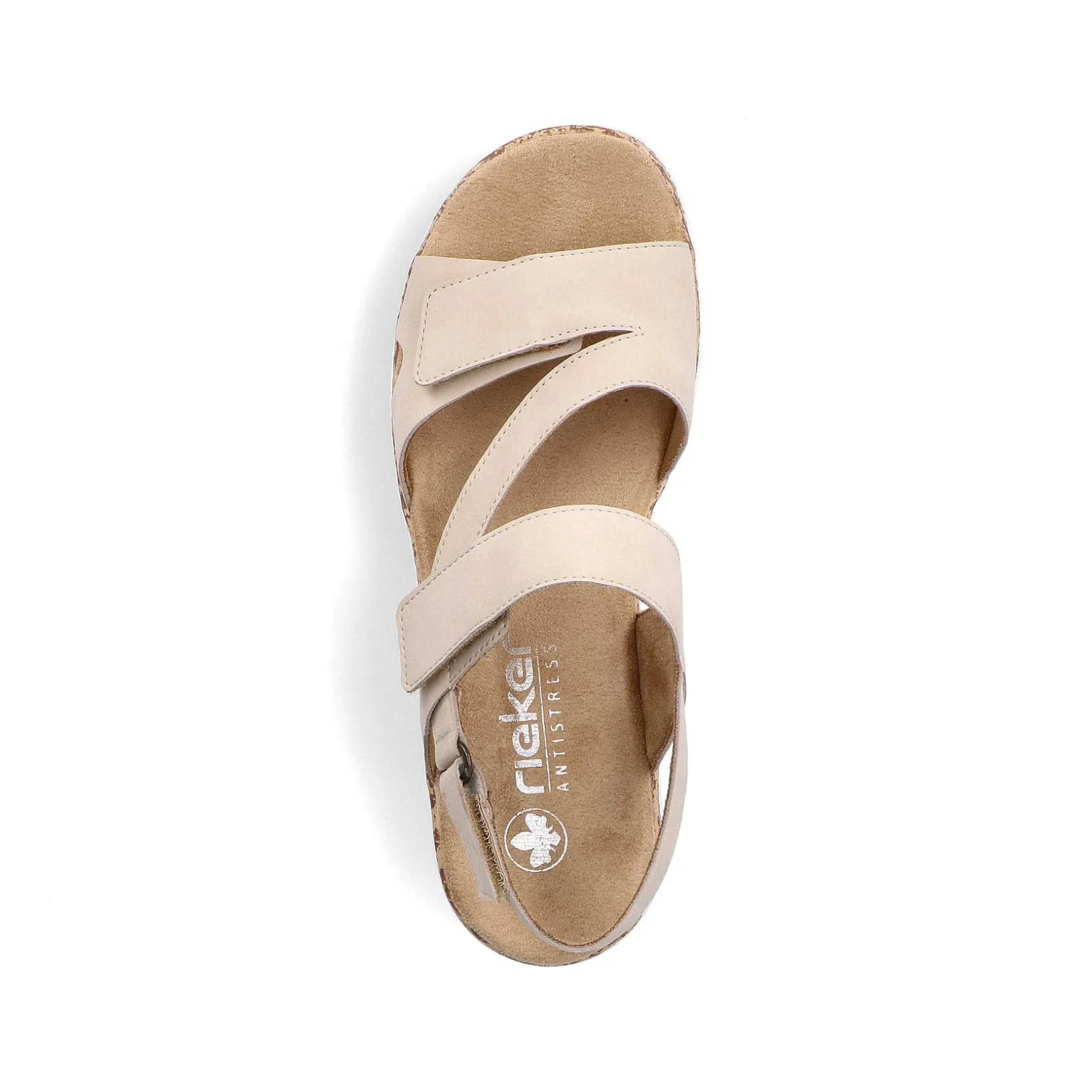 Rieker Women'S Strappy Sandals Light Beige