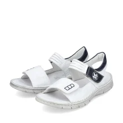 Rieker Women'S Strappy Sandals Edelweis