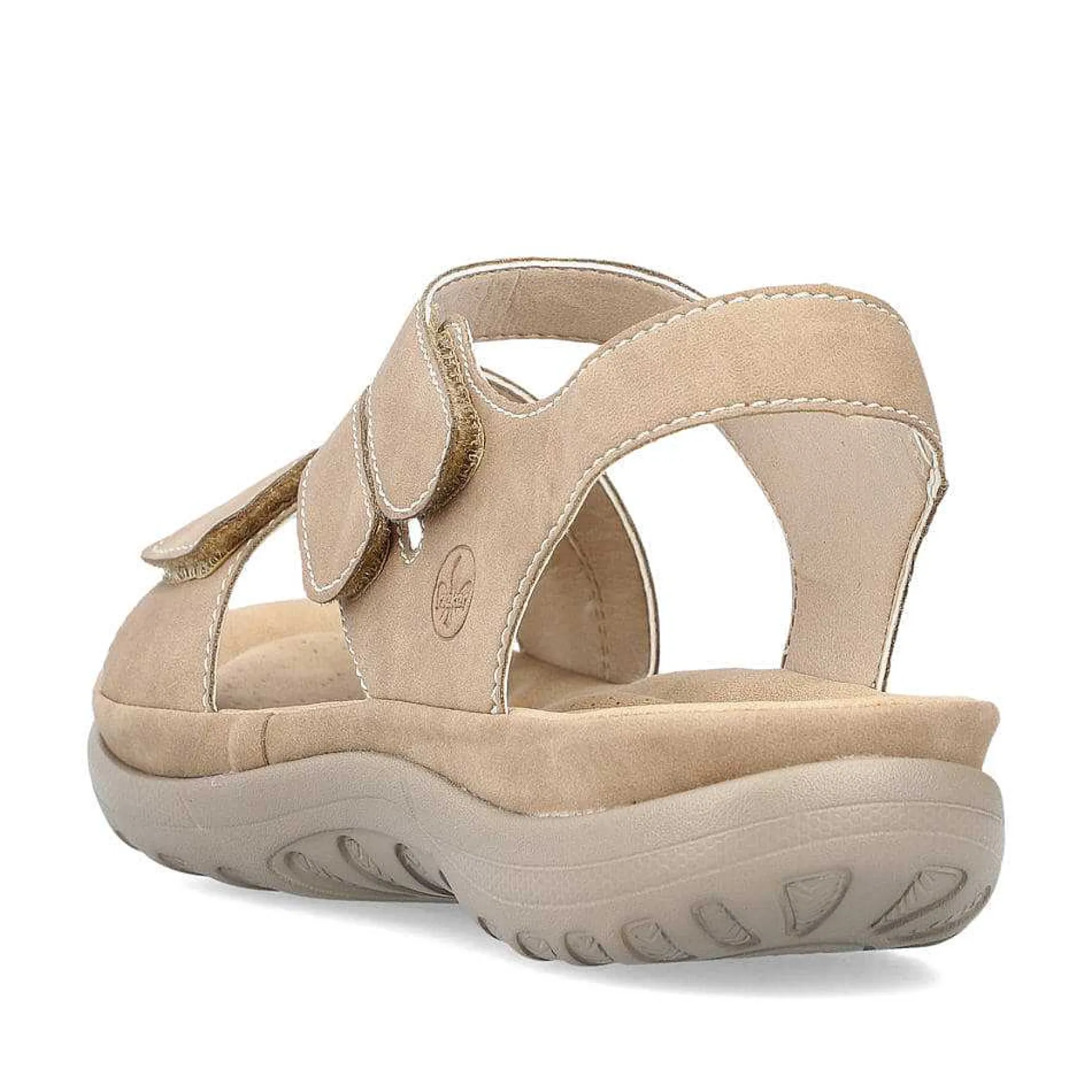 Rieker Women'S Strappy Sandals Beige