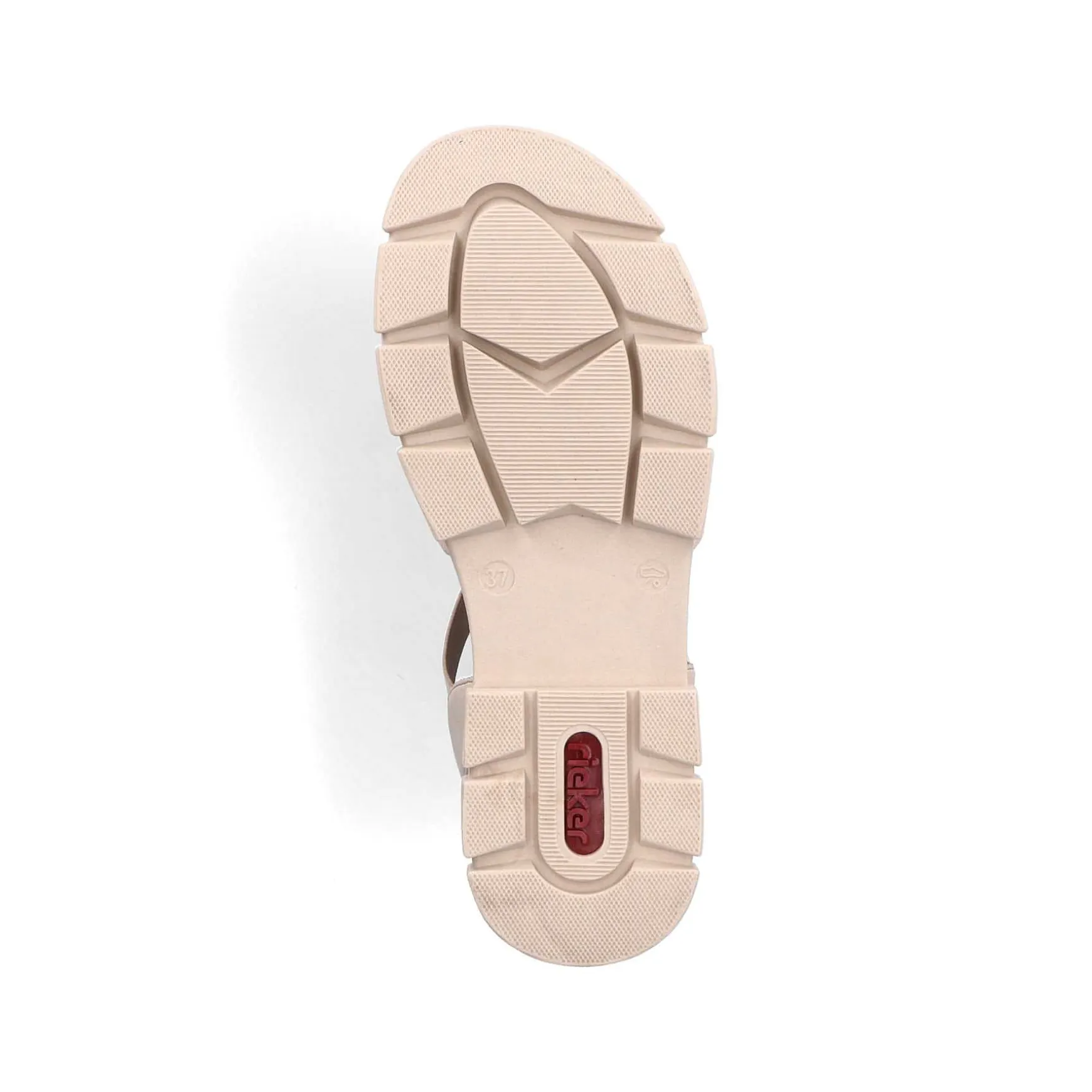 Rieker Women'S Strappy Sandals Light Beige