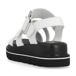 Rieker Women'S Strappy Sandals Pearl White
