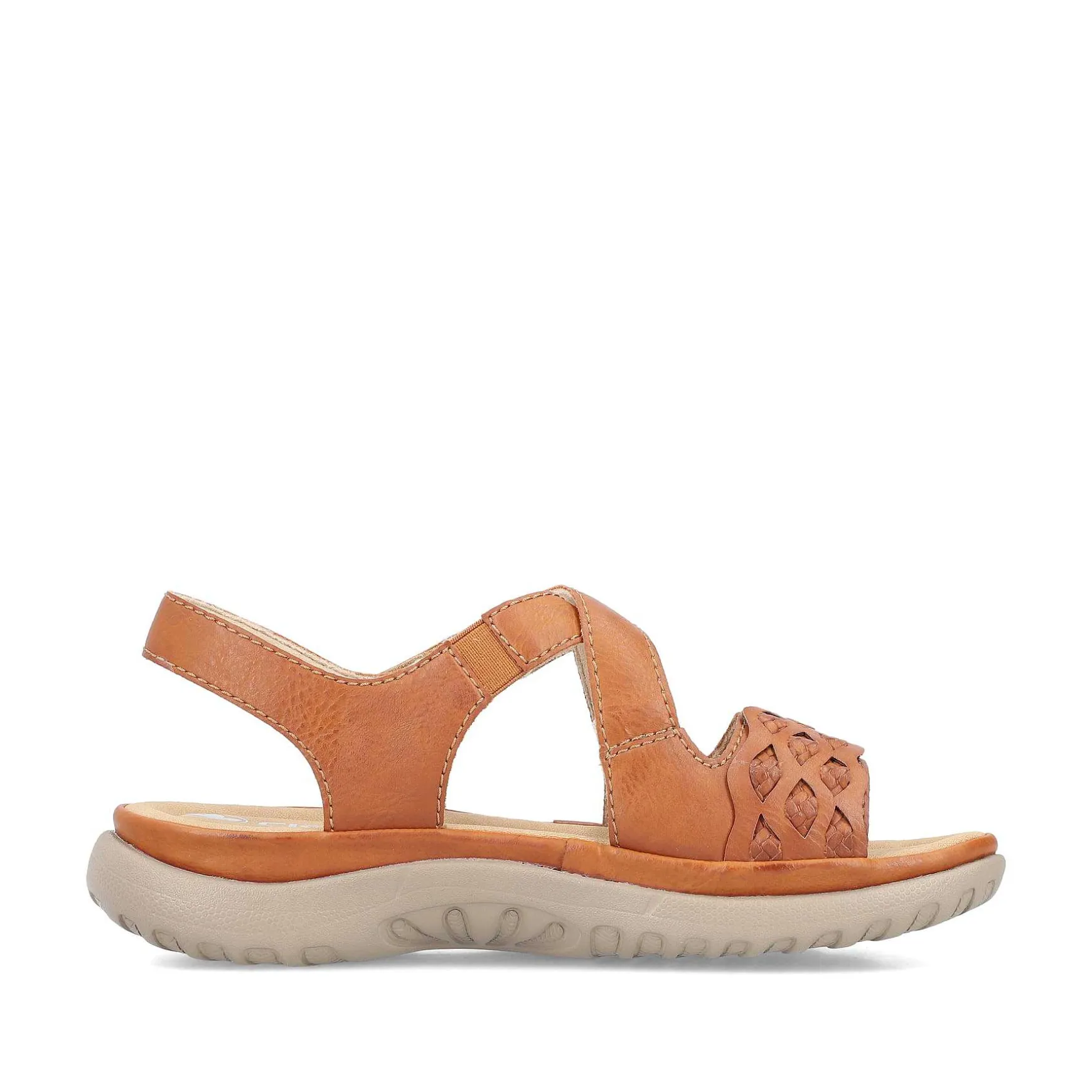 Rieker Women'S Strappy Sandals, Nut Brown
