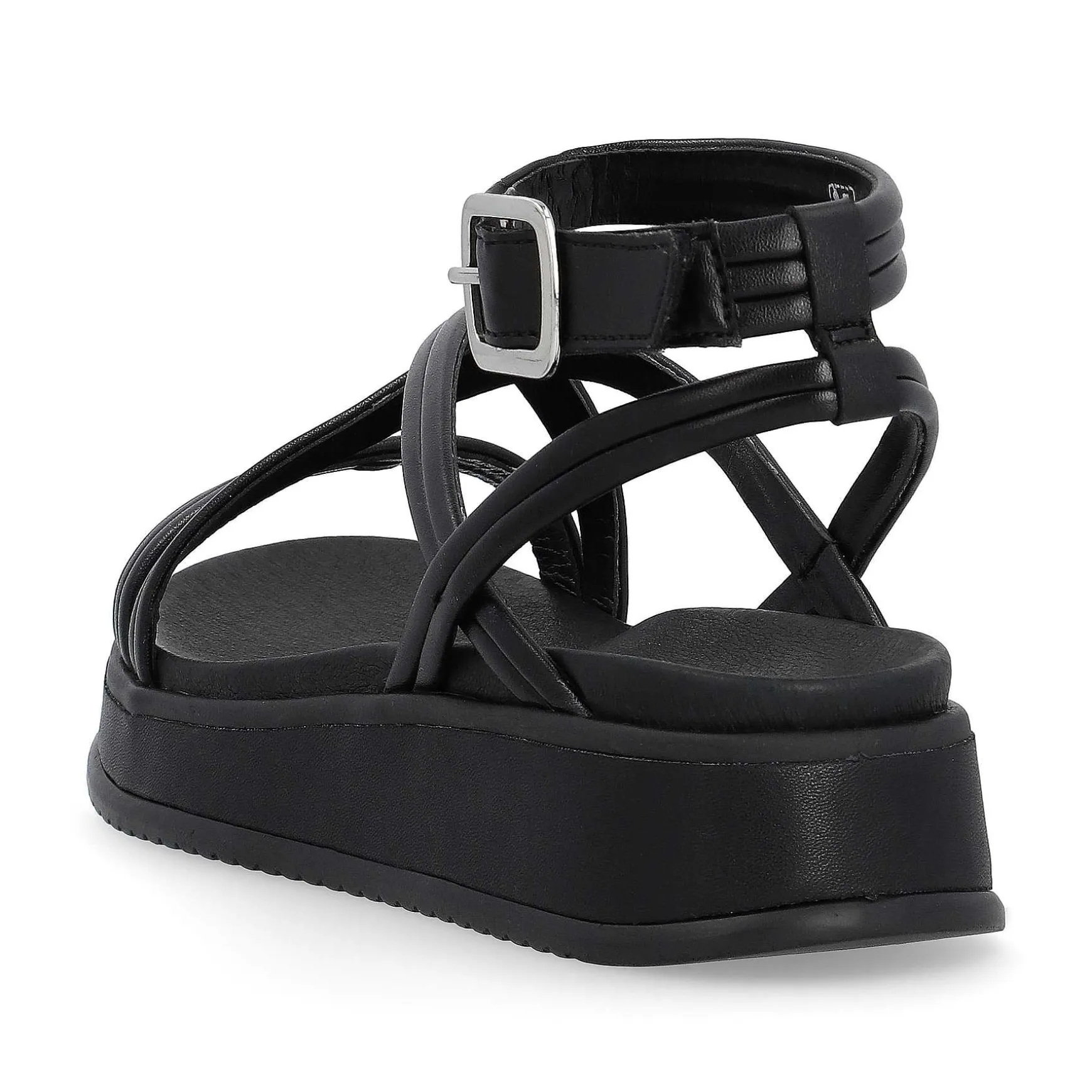 Rieker Women'S Strappy Sandals Noir