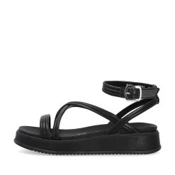 Rieker Women'S Strappy Sandals Noir