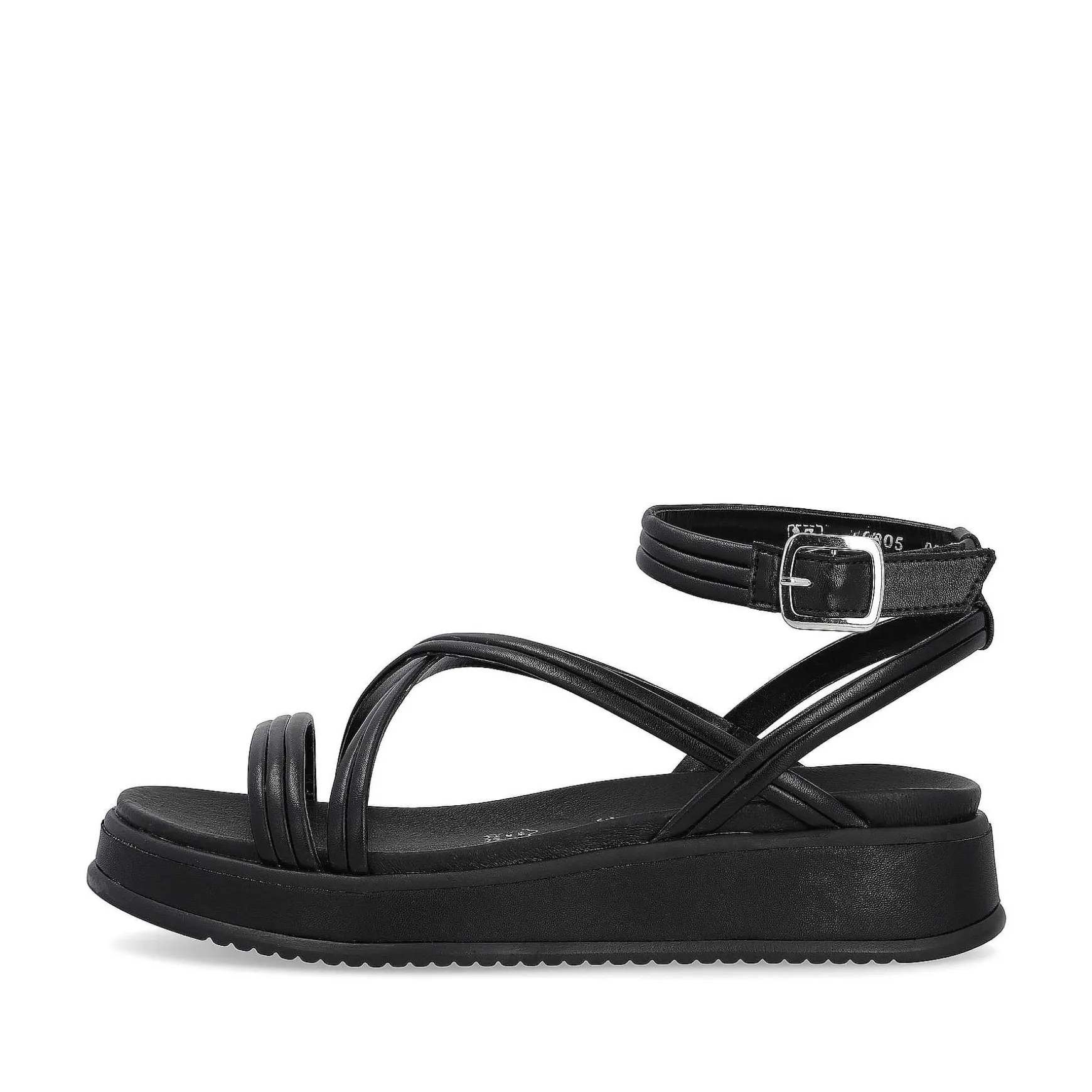 Rieker Women'S Strappy Sandals Noir