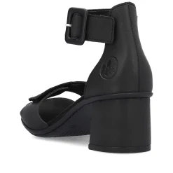 Rieker Women'S Strappy Sandals Jet Black