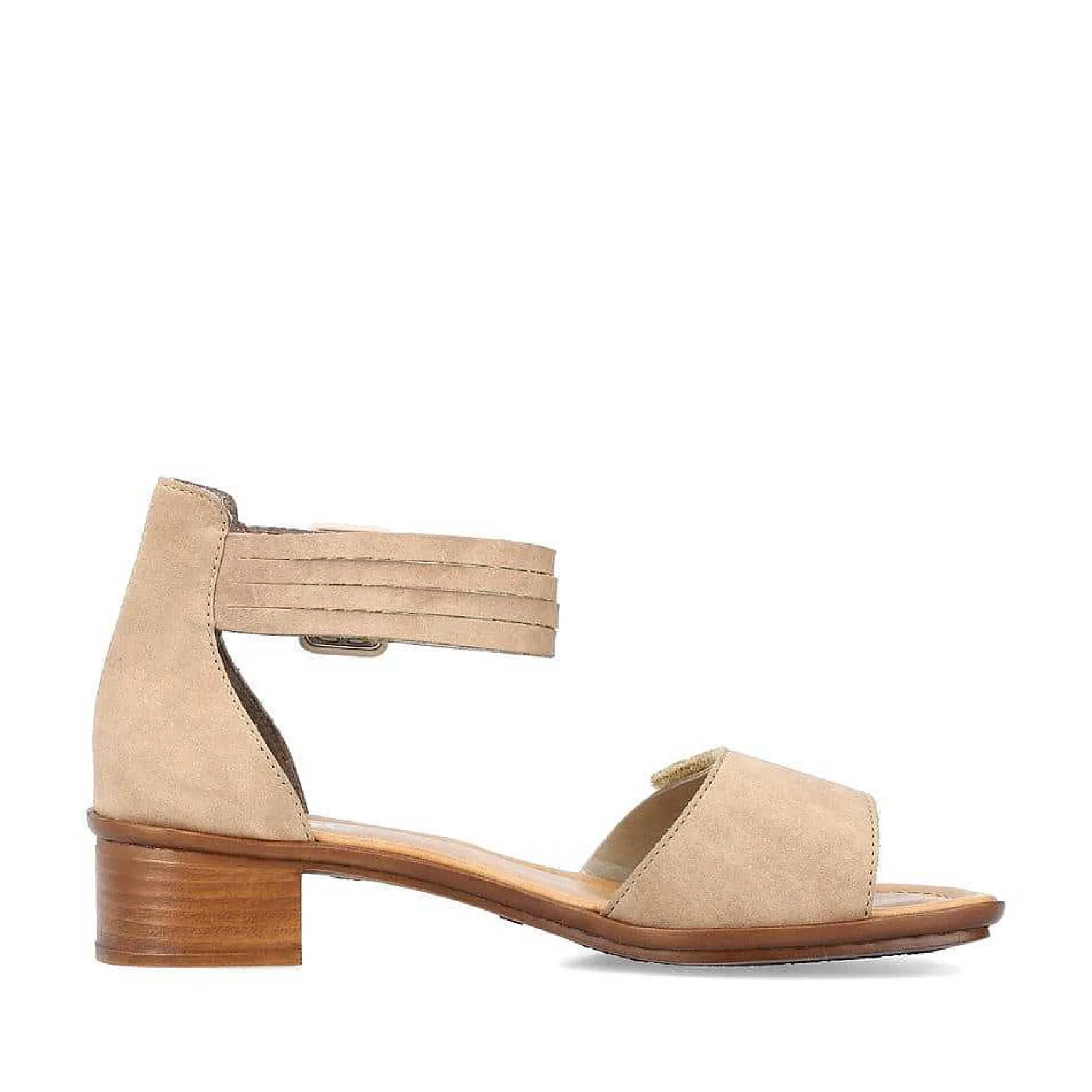 Rieker Women'S Strappy Sandals Beige