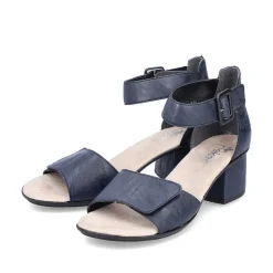 Rieker Women'S Strappy Sandals Navy Blue