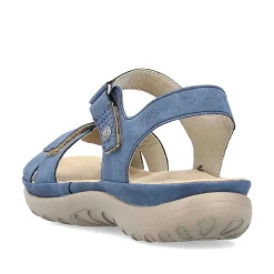 Rieker Women'S Strappy Sandals Azure Blue