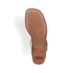 Rieker Women'S Strappy Sandals Beige