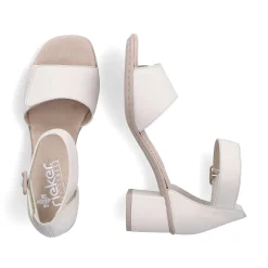 Rieker Women'S Strappy Sandals Light Beige
