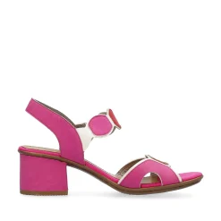 Rieker Women'S Strappy Sandals Pink