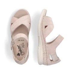 Rieker Women'S Strappy Sandals Light Beige
